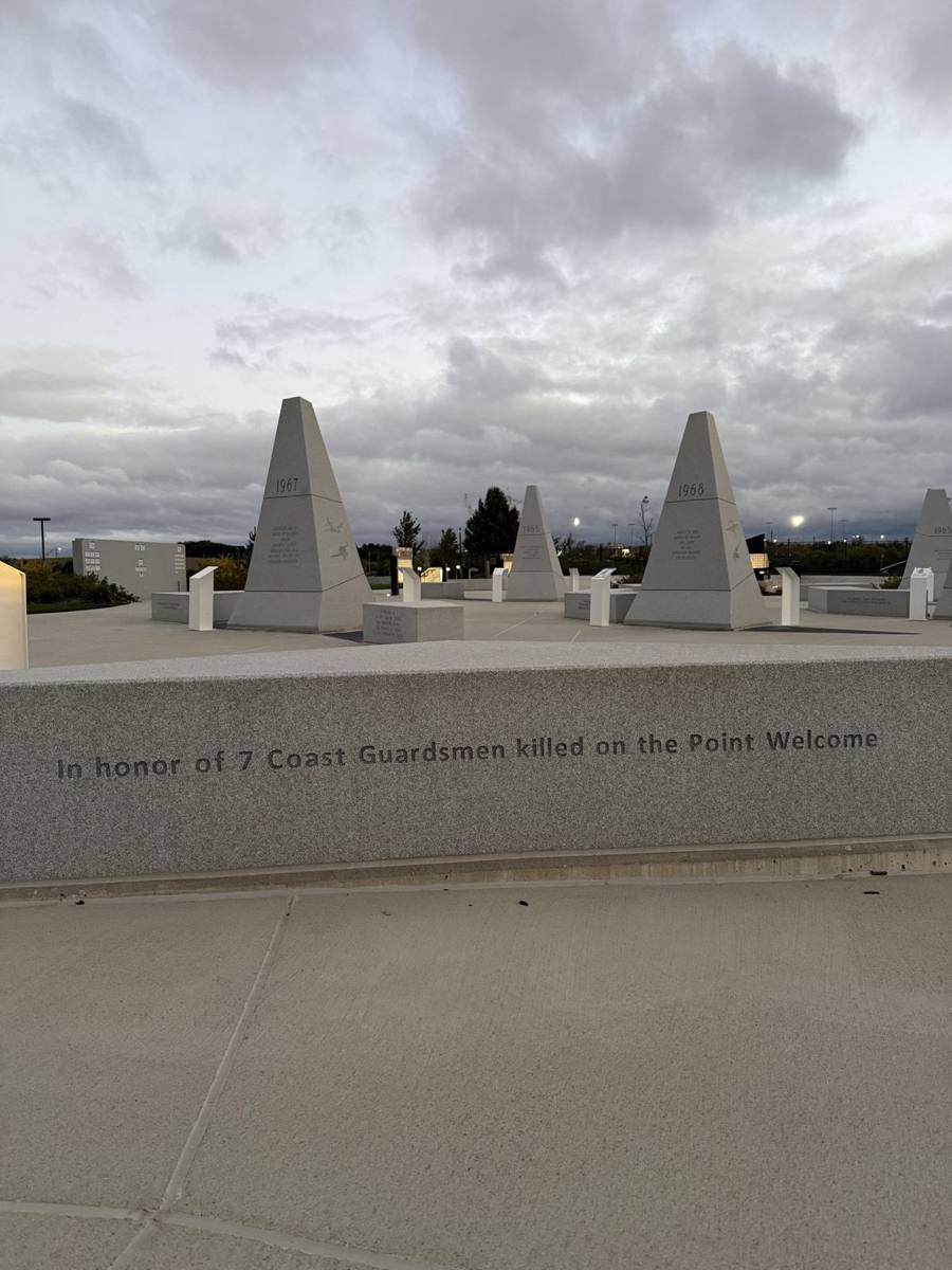 Memorial at dawn, Nebraska Vietnam Veterans Memorial