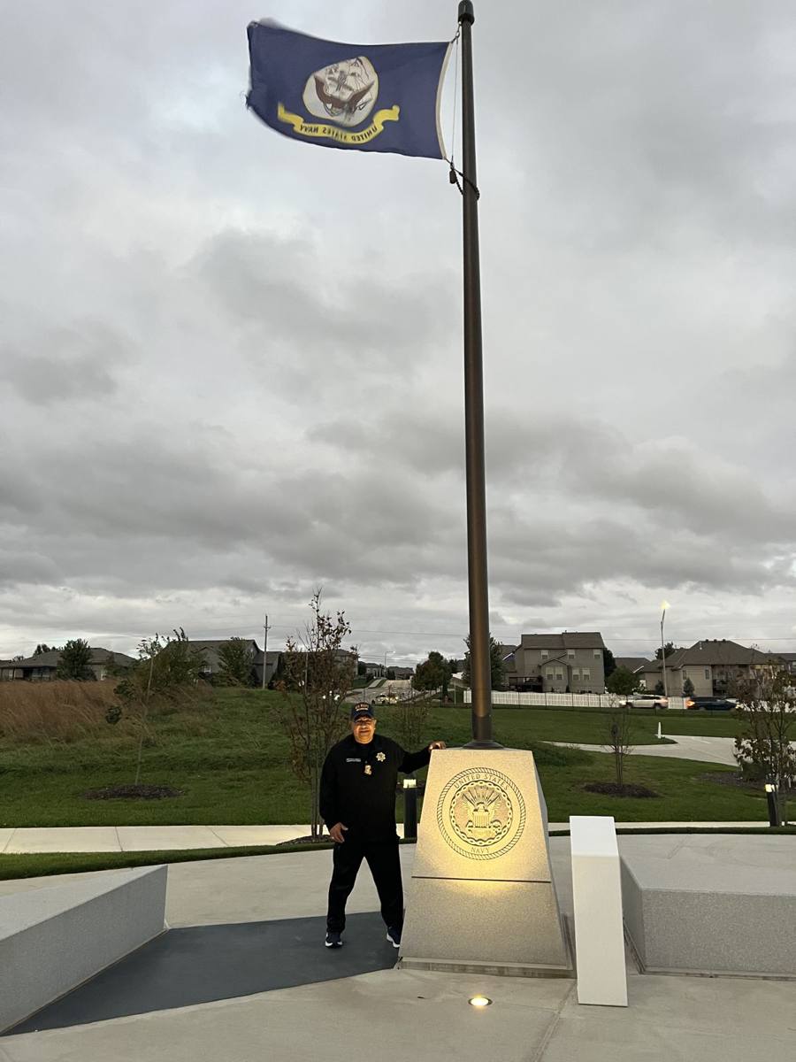 Memorial at dawn, Nebraska Vietnam Veterans Memorial