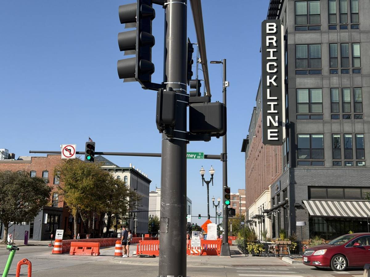 Arrival in Omaha, Downtown Omaha