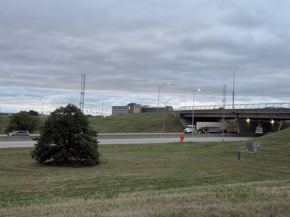 Memorial at dawn, Nebraska Vietnam Veterans Memorial