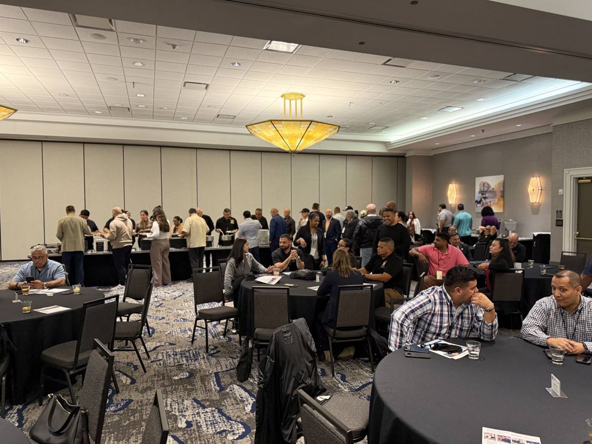 A full house, The conference hotel