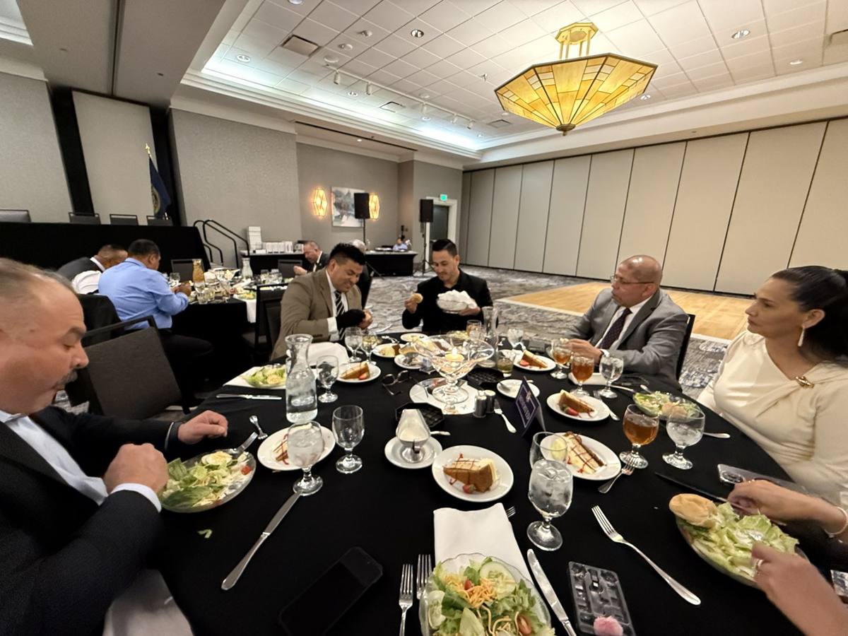 The awards gala, The conference hotel